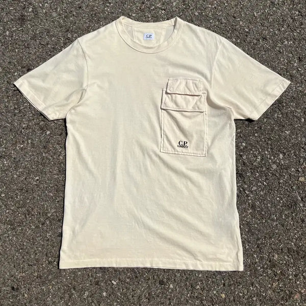 [BUNJANG] CP Company Double Flap Pocket T-Shirt / CP컴퍼니 더블 플랩 포켓 티셔츠