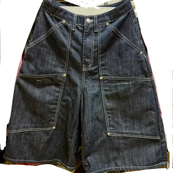 [BUNJANG] OOT Denim Bermuda Pants Navy / OOT 데님 버뮤다 팬츠 네이비