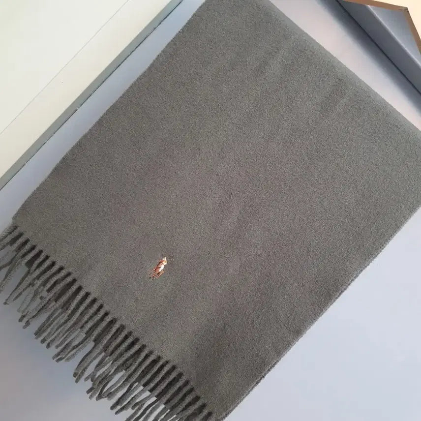 [BUNJANG] Polo Ralph Lauren Wool Blend Scarf / 폴로랄프로렌 울 머플러