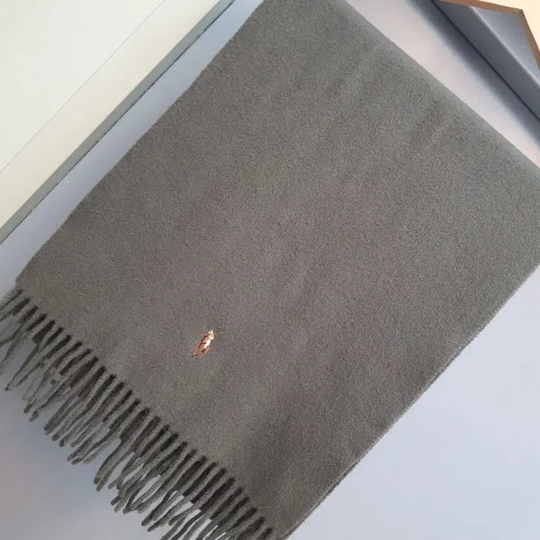 [BUNJANG] Polo Ralph Lauren Wool Blend Scarf / 폴로랄프로렌 울 머플러