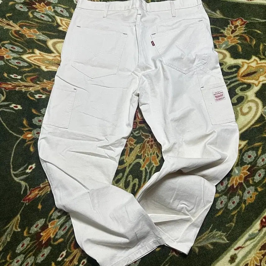 [BUNJANG] Levi's 568 Loose Straight Carpenter Pants Neutral / 리바이스 568 루즈 스트레이트 카펜터 팬츠 뉴트럴 36
