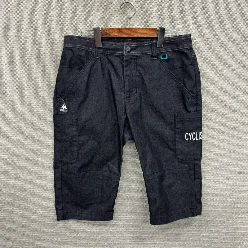 [BUNJANG] Le Coq Sportif Cargo Shorts / 르꼬끄 카고 반바지 90 D05550