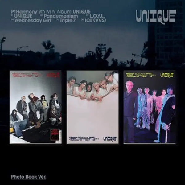 [BUNJANG] P1Harmony UNIQUE Photobook - Pensee & Compact Versions / P1Harmony UNIQUE 포토북/ 펜씨/ 컴팩트 버전