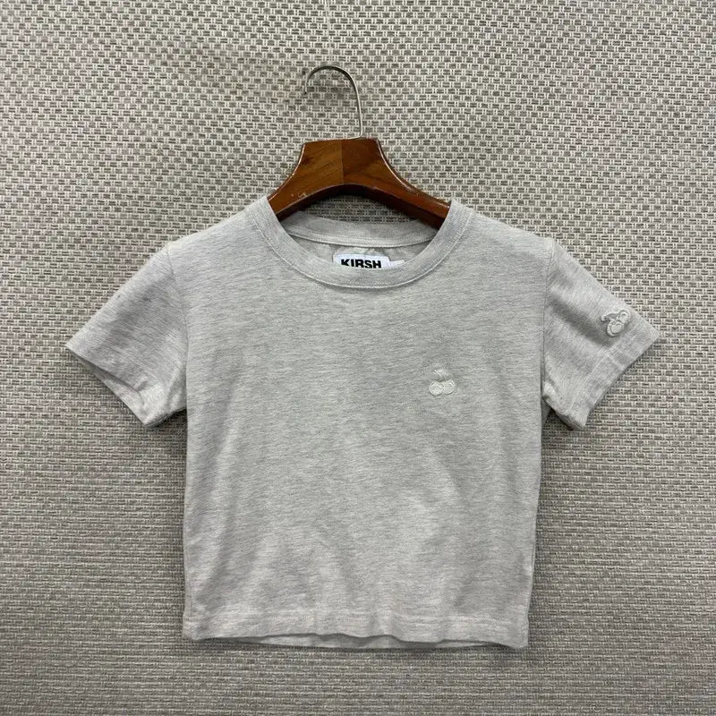 [BUNJANG] Kirsh Crop T-shirt / 키르시 크롭 반팔티 1 D05529