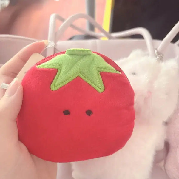 [BUNJANG] Daiso Tomato Coin Pouch / 희귀/신상/품절)다이소 토마토 동전지갑 파우치 토마토지갑 푹신말랑