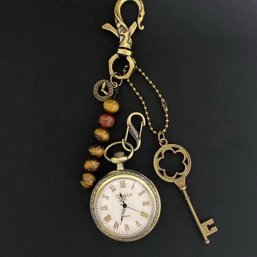 [BUNJANG] Vintage Pocket Watch Keyring / 빈티지 키워치 키링