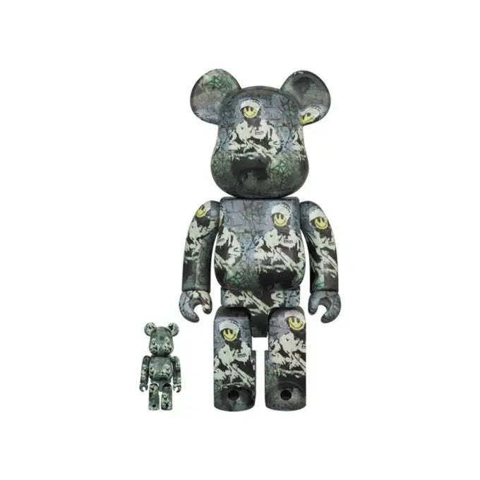 [BUNJANG] Bearbrick Riot Cop 400% & 100% Set / 베어브릭 riot cop 400% & 100% 세트