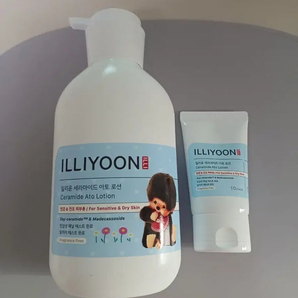 [BUNJANG] Illiyoon Ceramide Ato Lotion 600ml + 50ml Set / 일리윤 세라마이드 아토 로션 600ml+50ml