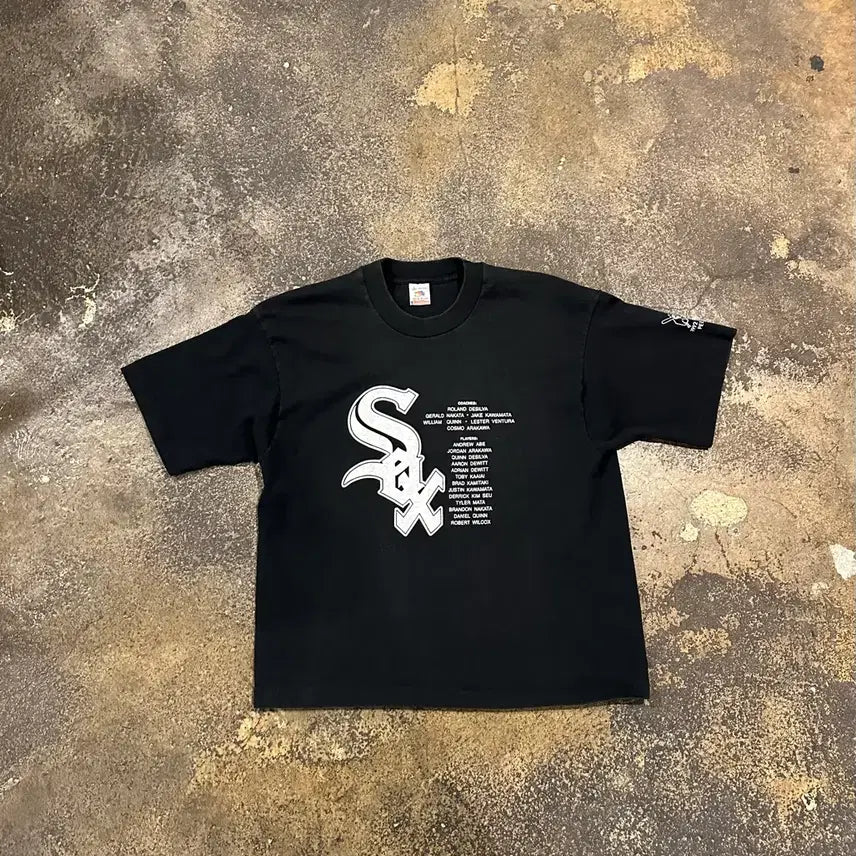 [BUNJANG] Vintage 90s Chicago White Sox T-Shirt / 빈티지 90s 시카고 화이트 삭스 티셔츠