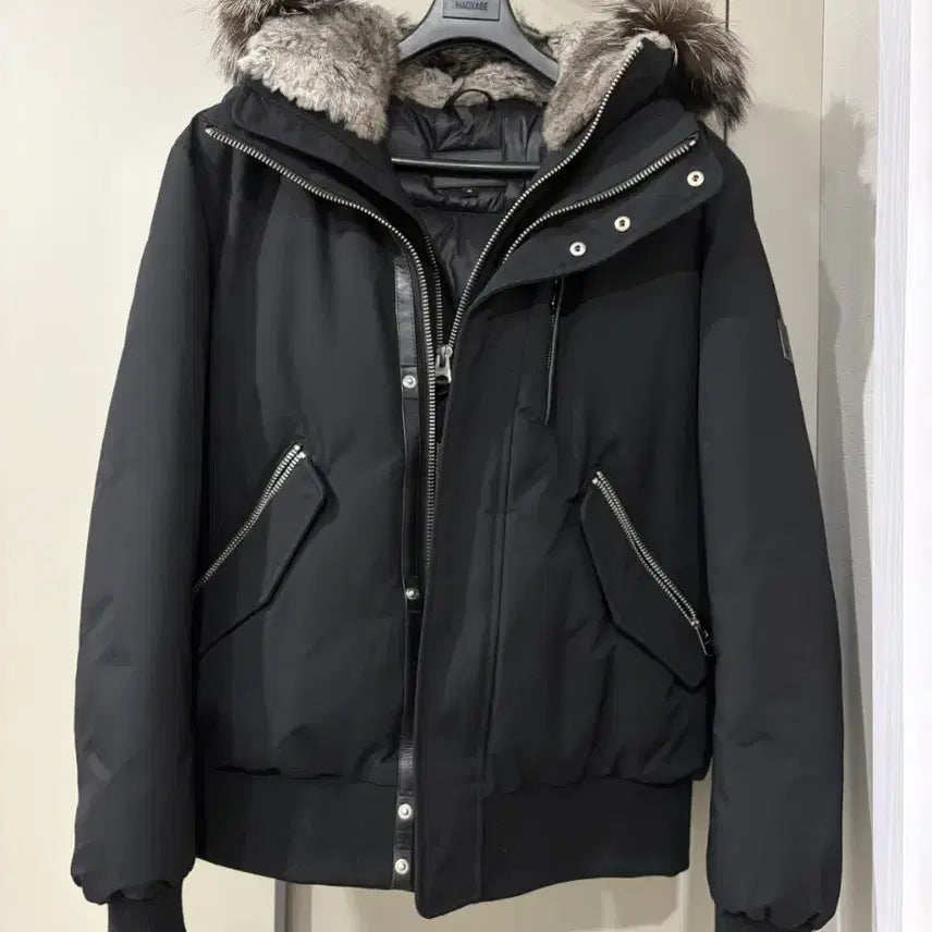 [BUNJANG] MACKAGE Dixon Silver Fox Fur Jacket / [판매]맥케이지 딕슨 실버퍼 40사이즈