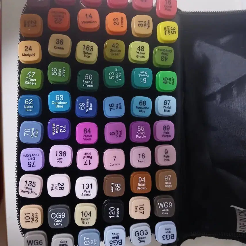 [BUNJANG] 60 Color Marker Set / 마카 60색