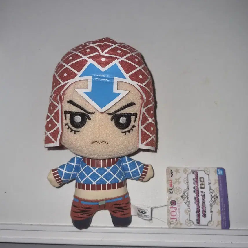 [BUNJANG] JoJo's Bizarre Adventure Part 5 Mista Tomonui Plush / 죠죠의 기묘한 모험 5부 미스타 토모누이