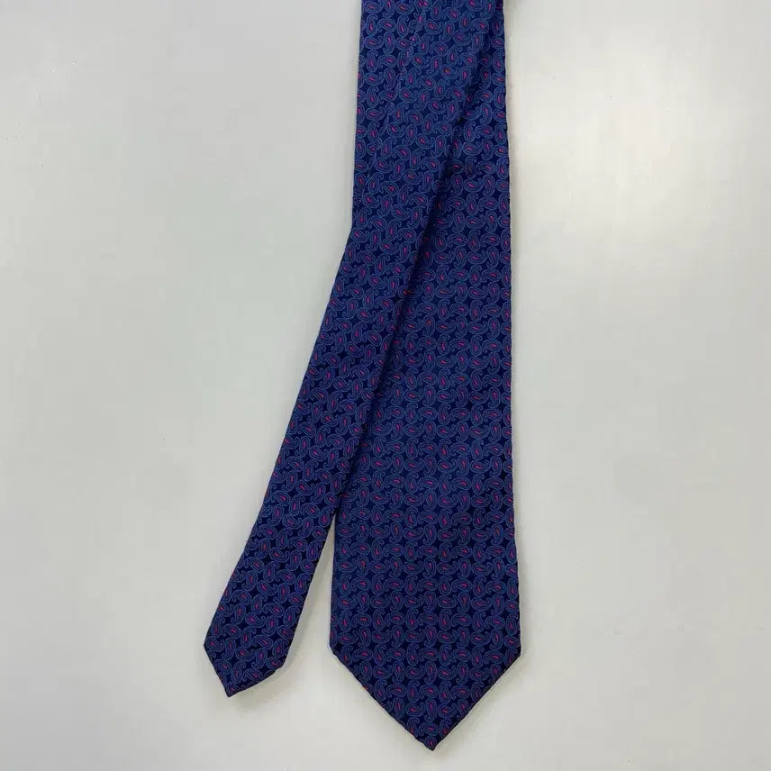 [BUNJANG] Hugo Boss Paisley Silk Necktie / 휴고 보스 (HUGO BOSS)  명품 정품 페이즐리 넥타이