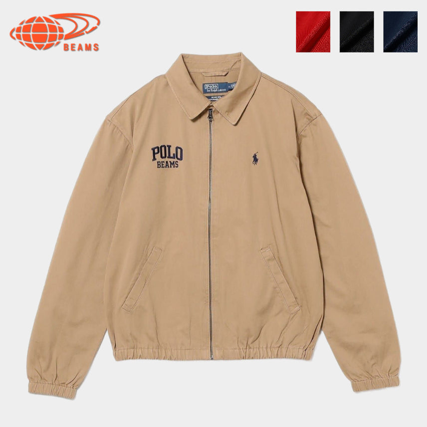 [BUNJANG] Beams x Polo Ralph Lauren Bayport Windbreaker Jacket / 빔즈 폴로 콜라보 베이포트 바람막이 자켓