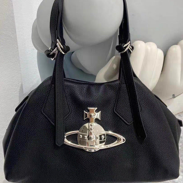 [BUNJANG] Vivienne Westwood Women's Big Logo Shoulder Tote Bag / 여성 빅로고 숄더백 토트백