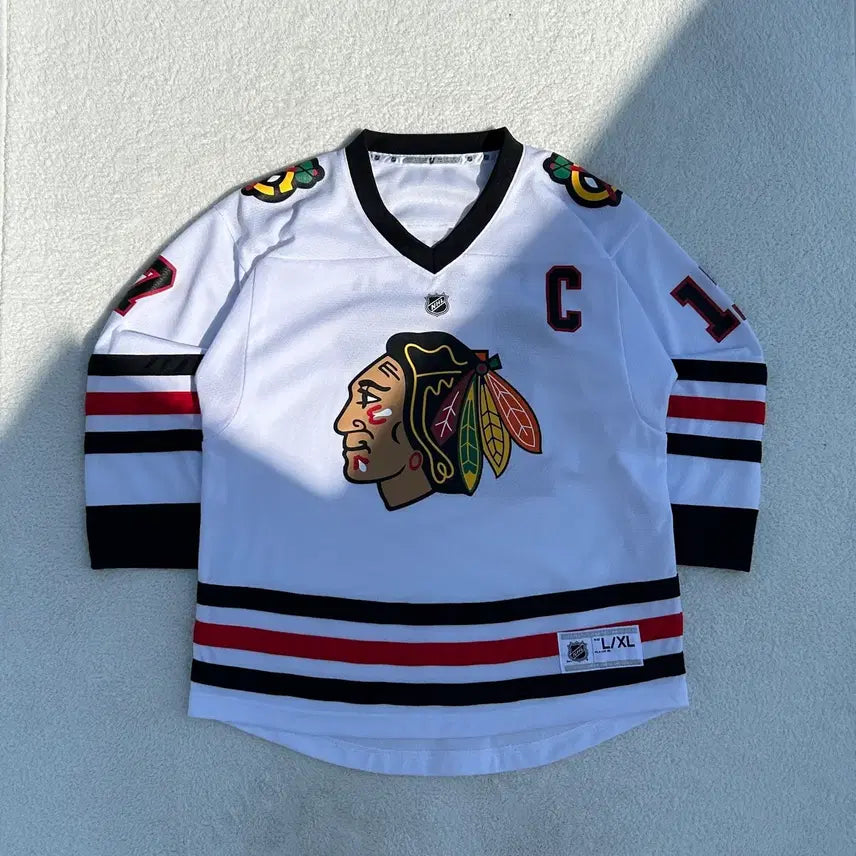 [BUNJANG] NHL Chicago Blackhawks Hockey Jersey XL / NHL 시카고 블랙호크스 하키 져지