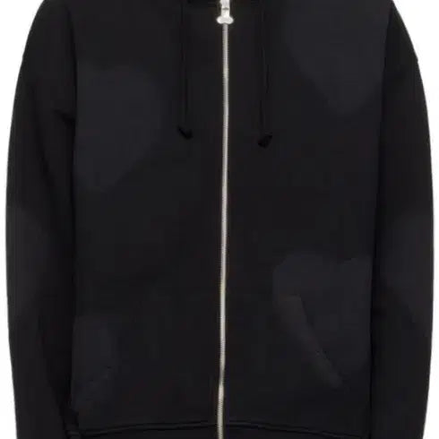 [BUNJANG] Carne Bollente Heart Washed Hoodie Zip-Up Black / 까르네볼렌테 까르네 볼렌떼 carne bollente 후드집업