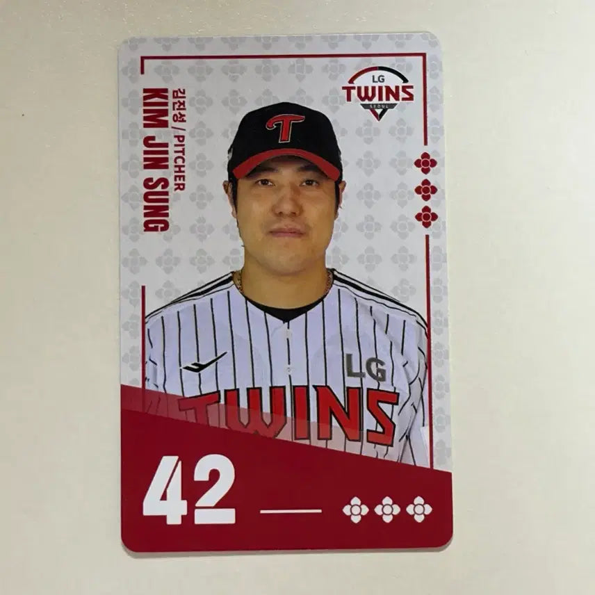 [BUNJANG] LG Twins Kim Jin Sung Photocard / 비빔면 kbo 엘지 트윈스 김진성 포토카드