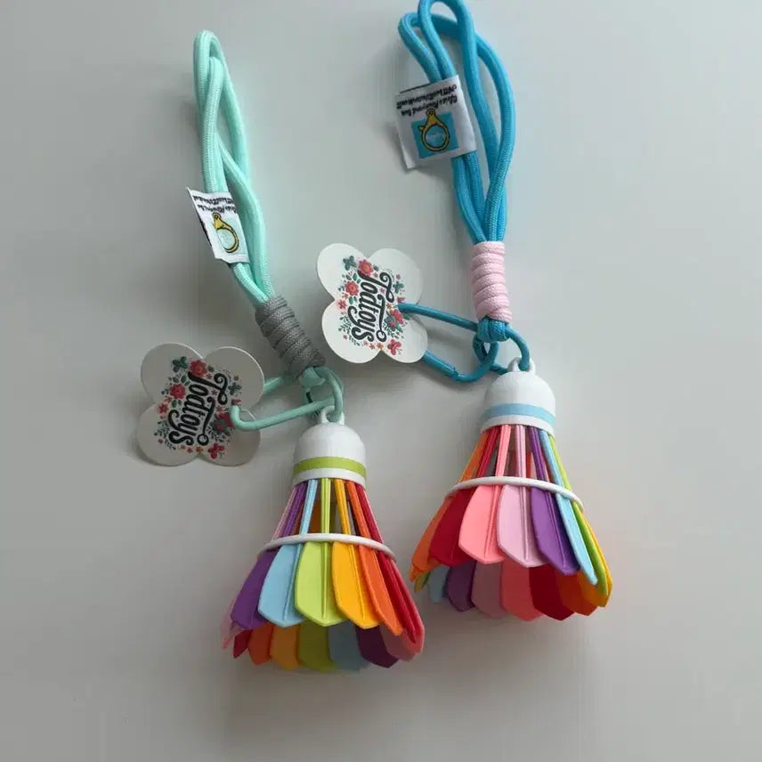 [BUNJANG] Badminton Shuttlecock Keychain / [새상품] 배드민턴 셔틀콕 키링