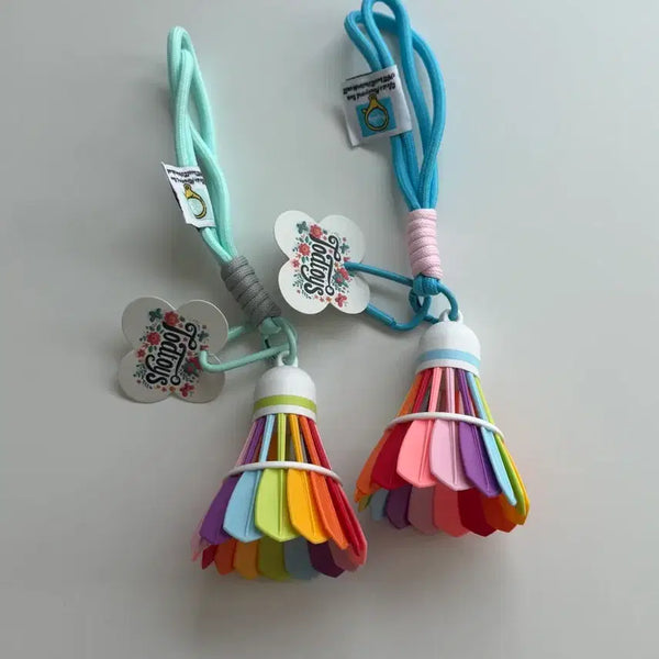 [BUNJANG] Badminton Shuttlecock Keychain / [새상품] 배드민턴 셔틀콕 키링
