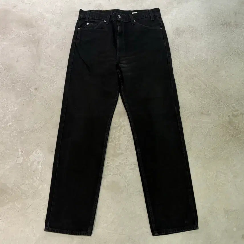 [BUNJANG] Levi's 505 Orange Tab Jeans - Black (90s USA Made) / [36/32] 90s USA 리바이스 505 오렌지탭 흑청 블랙