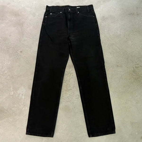 [BUNJANG] Levi's 505 Orange Tab Jeans - Black (90s USA Made) / [36/32] 90s USA 리바이스 505 오렌지탭 흑청 블랙