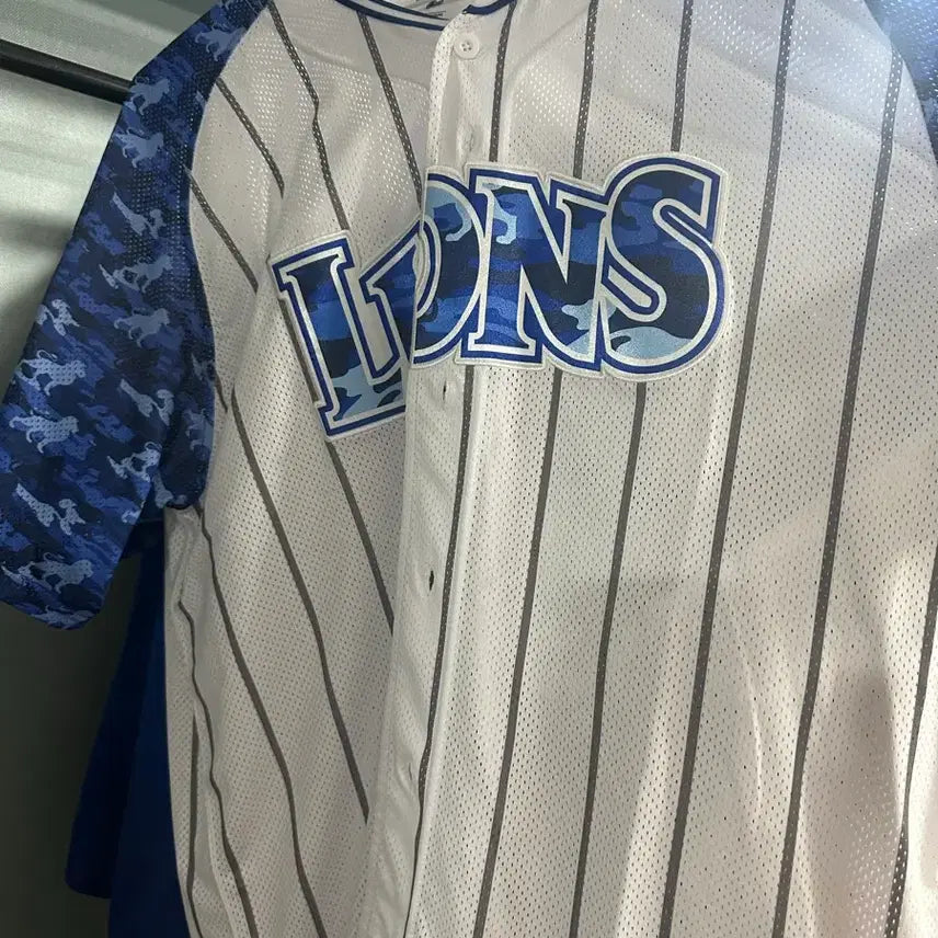 [BUNJANG] Samsung Lions 2025 Season Military Professional Baseball Jersey Size 115 / 삼성라이온즈 25시즌밀리터리 프로페셔널 유니폼 115