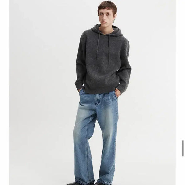[BUNJANG] Fabrega Madeleine Wool Hooded Knit / 파브레가 마들렌 울 후드 니트