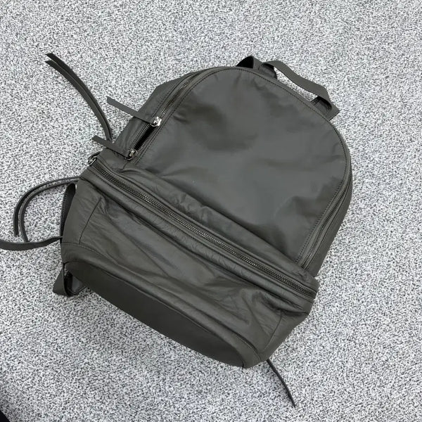 [BUNJANG] Time Leather Backpack 0615J2 / 타임 가죽 백팩 0615J2
