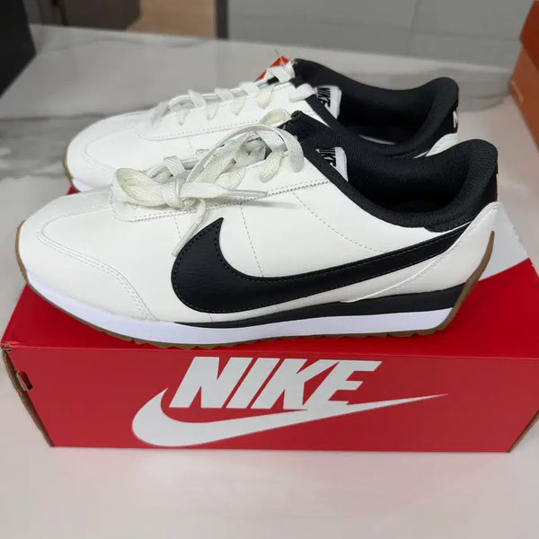 [BUNJANG] Nike Pacific Leather Dark Smoke Grey Sneakers / 나이키 퍼시픽 레더 세일 다크 스모크 그레이 275,280