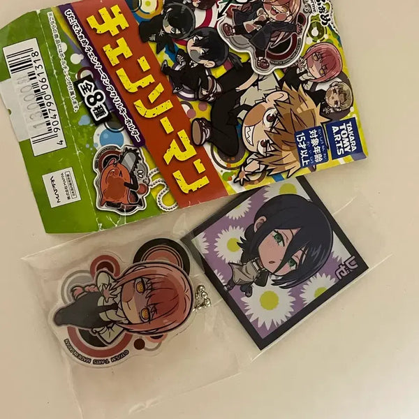 [BUNJANG] Takara Tomy Chainsaw Man Acrylic Keychain Makima & Reze / 타카라토미 체인소맨 아크릴 키홀더 마키마 레제