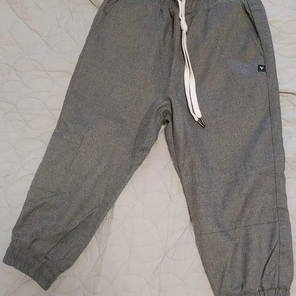 [BUNJANG] KONUS Gray 7-Part Baggy Jogger Pants / KONUS 그레이 조거팬츠