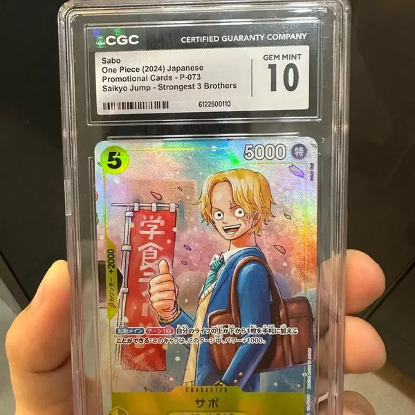 [BUNJANG] One Piece Sabo Saikyo Jump Holo Promo Card / 2024 원피스 사보 사이쿄 점프 홀로 프로모션