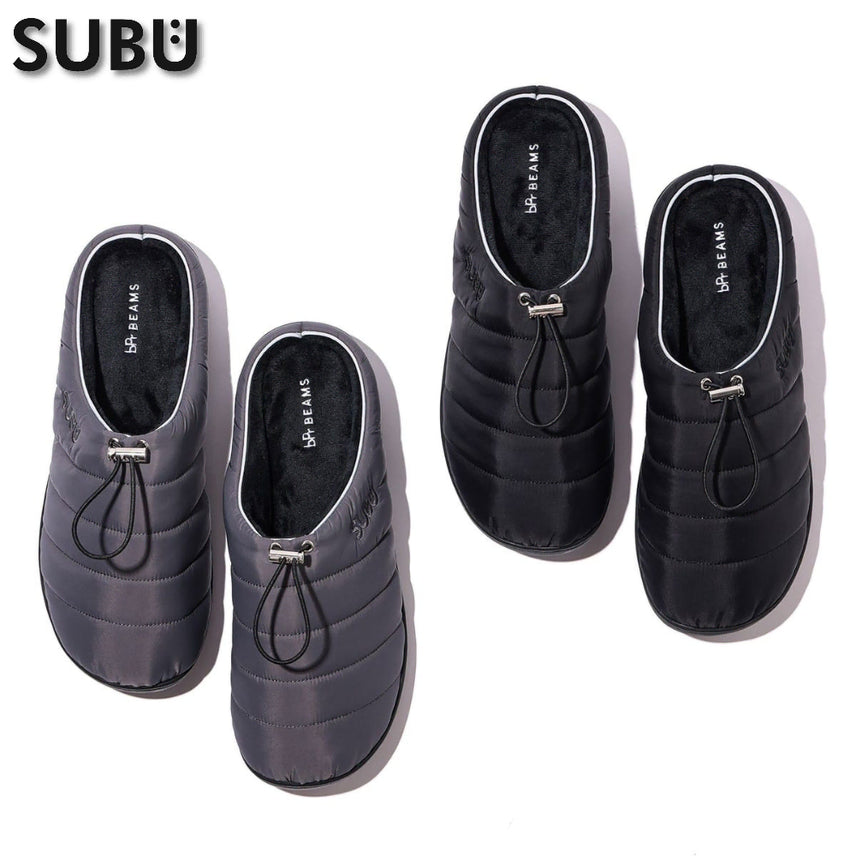 [BUNJANG] BEAMS bPr x SUBU Drawcord Winter Sandals / 빔즈 bPr 별주 수부 드로우코드 샌들