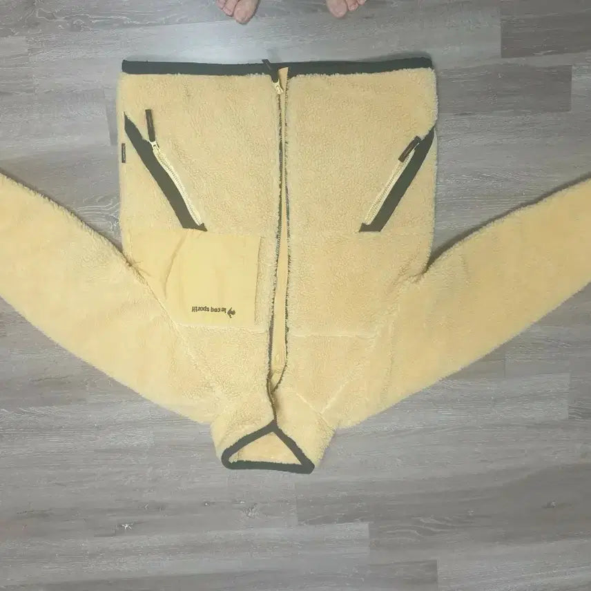 [BUNJANG] Le Coq Sportif Women's Fleece Jumper Size 90M / 르꼬끄 여성 뽀글이 점퍼 90M