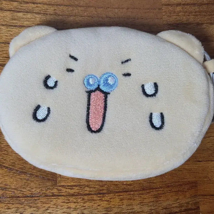 [BUNJANG] Isoi x Manggeureojin Gom Pouch Keyring / 아이소이x망그러진곰 부아앙 파우치 키링 (장바구니 X)