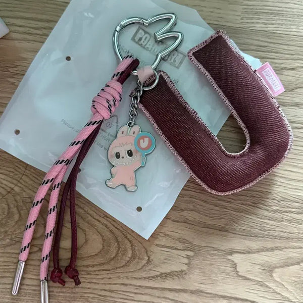 [BUNJANG] Pop Mart Alphabet Keychain U / 팝마트 알파벳 키링 U