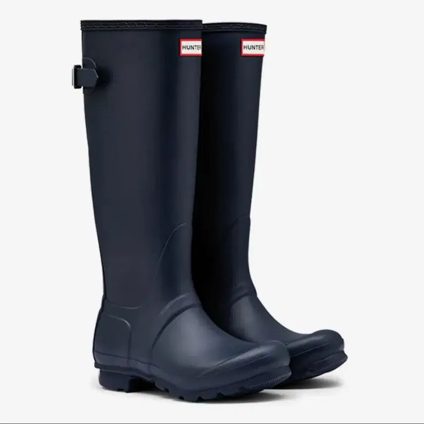 [BUNJANG] Hunter Rain Boots Navy (240) / 헌터 레인부츠 240 새상품