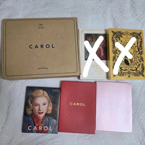 [BUNJANG] Carol Blu-ray, Script Book, Deluxe Box Set / (일괄) 영화 캐롤 블루레이, 디럭스박스