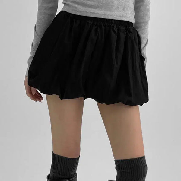 [BUNJANG] Black Up Balloon Short Pants / 블랙업 벌룬 숏팬츠 새 상품