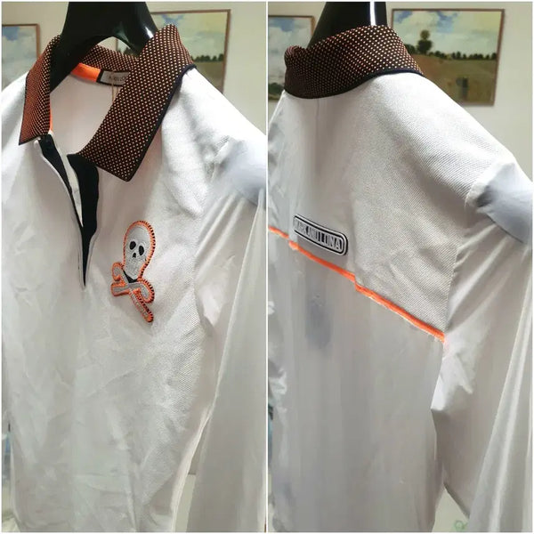 [BUNJANG] Mark &ロナ Women's Cooling Fabric Functional Collar T-shirt / 마크앤로나 여성용 냉감소재 기능성 카라 티셔츠 새재품 판매해요