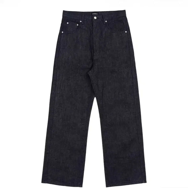 [BUNJANG] FROMWITH Texture Deep Indigo Denim Pants Size 2 / 파프롬왓 텍스처 딥 인디고 데님 2사이즈