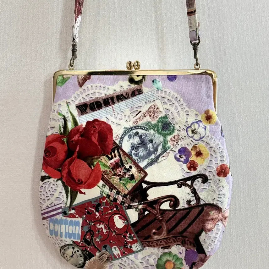 [BUNJANG] Mori Girl Bucket Bag Vintage Crossbody Bag / 모리걸 가방/내추럴룩 크로스백/복주머니빈티지크로스백/