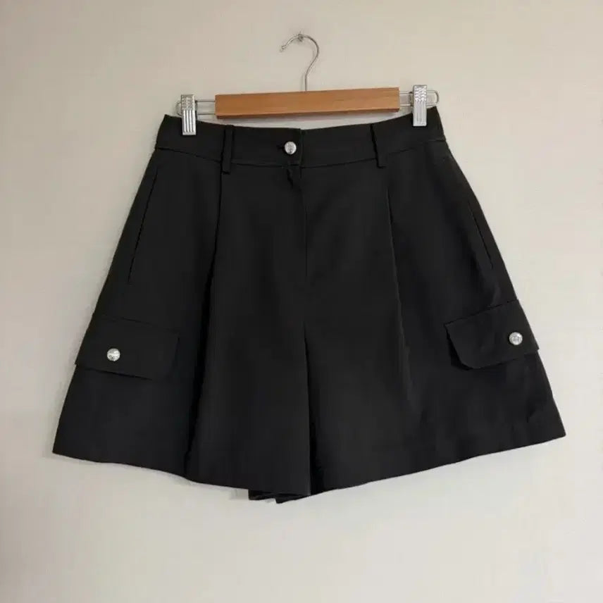 [BUNJANG] SJ Black Cargo Shorts / SJ블랙 카고 반바지