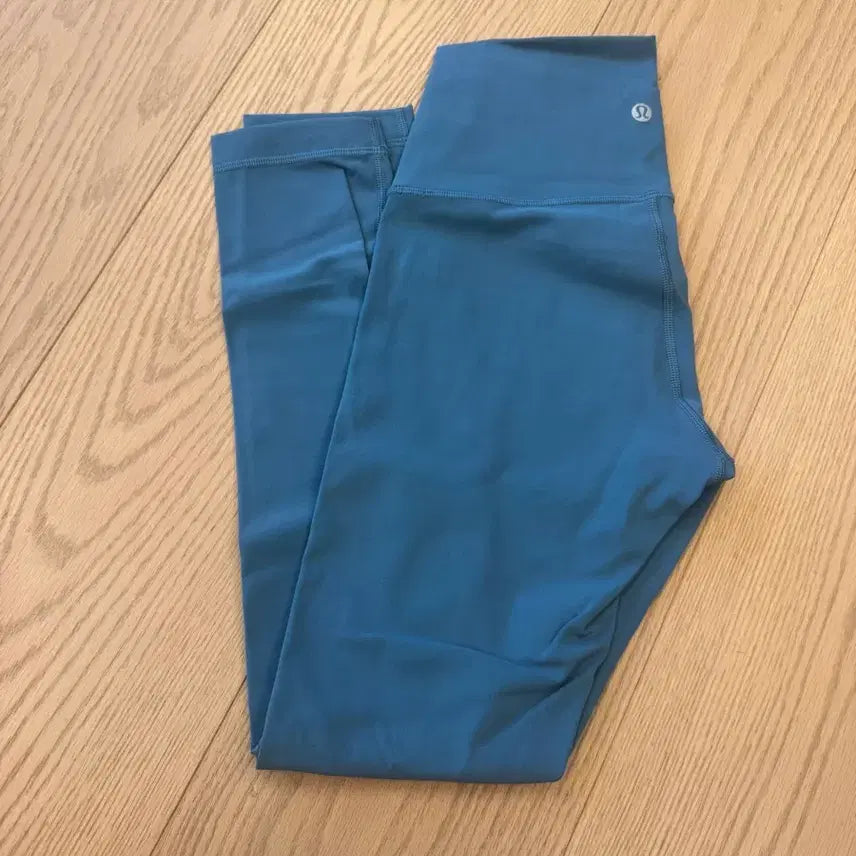 [BUNJANG] Lululemon Leggings Size 4 Teal / 룰루레몬 레깅스 4사이즈