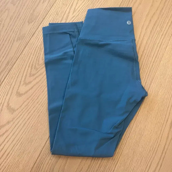 [BUNJANG] Lululemon Leggings Size 4 Teal / 룰루레몬 레깅스 4사이즈