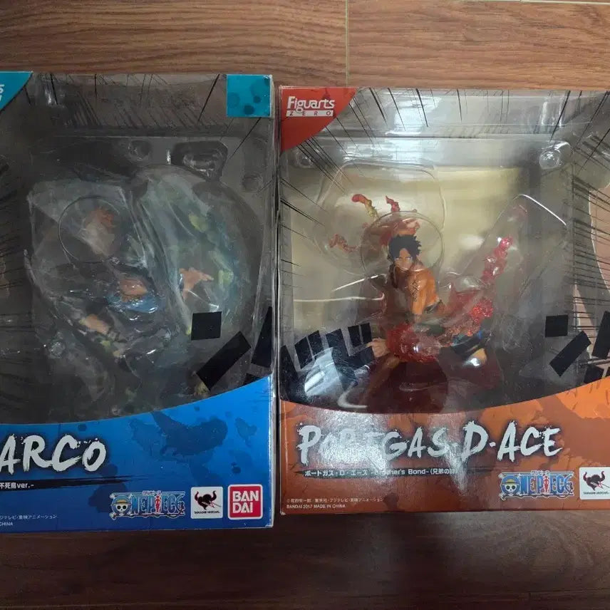 [BUNJANG] Figuarts Zero Marco & Ace Figures (Opened, Unused) / (개봉o전시x)피규어 아츠제로 마르코 / 에이스 피규어 2종