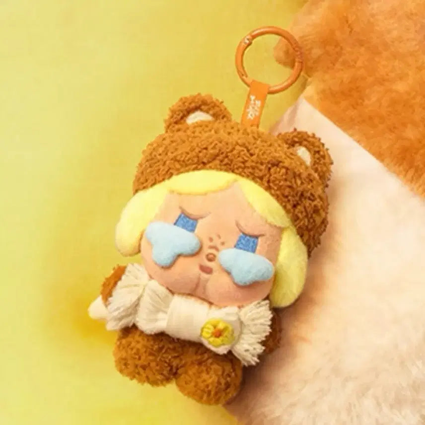 [BUNJANG] Pop Mart POBBIE Fluffy & Cozie Series Crybaby Doll Keychain / 팝마트 팝빈 플러피&코지 시리즈 크라이베이비 인형 키링