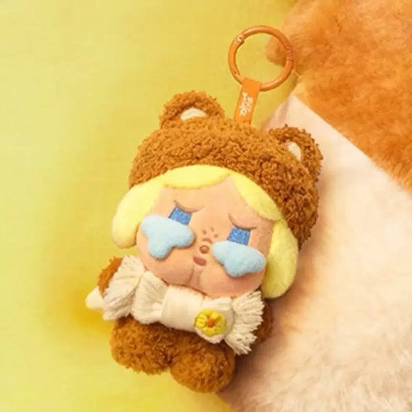 [BUNJANG] Pop Mart POBBIE Fluffy & Cozie Series Crybaby Doll Keychain / 팝마트 팝빈 플러피&코지 시리즈 크라이베이비 인형 키링