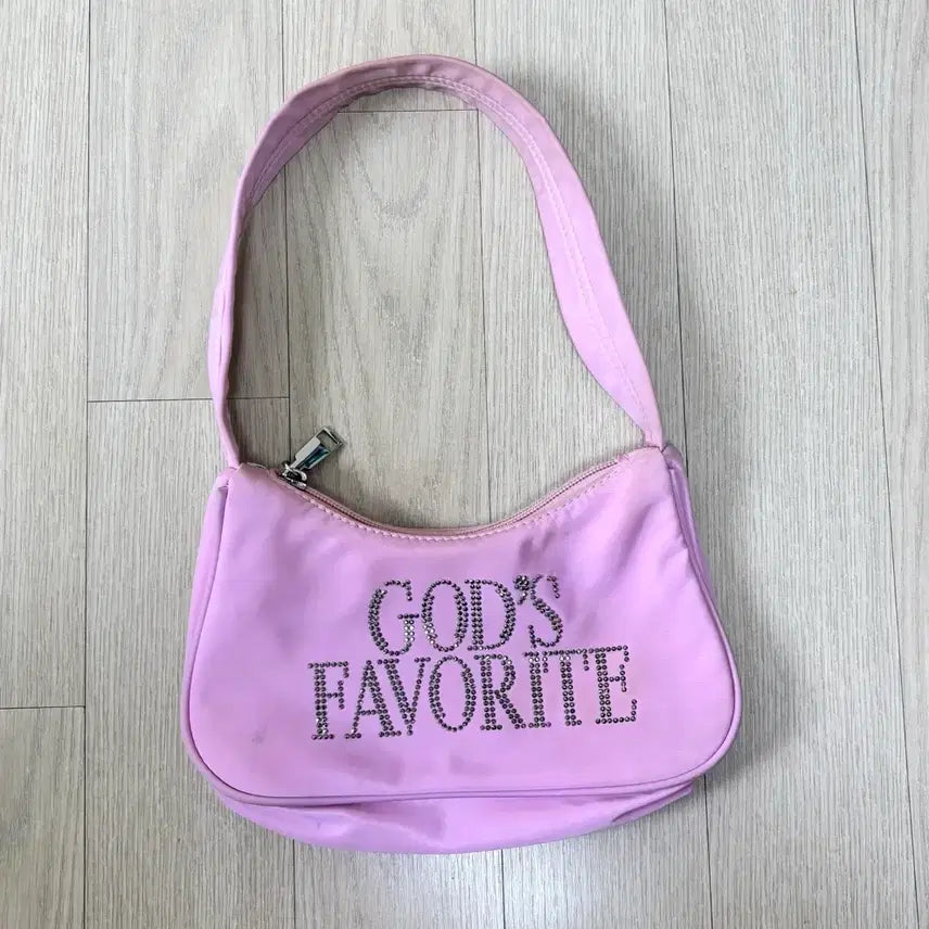 [BUNJANG] Praying Pink Shoulder Bag / praying 가방 핑크 숄더백 여자 여성 백 빈티지 갸루 지뢰계 양산형 서브컬쳐